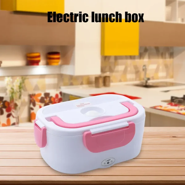 Portable Electric Lunch Box – Pink Color Artyjashop