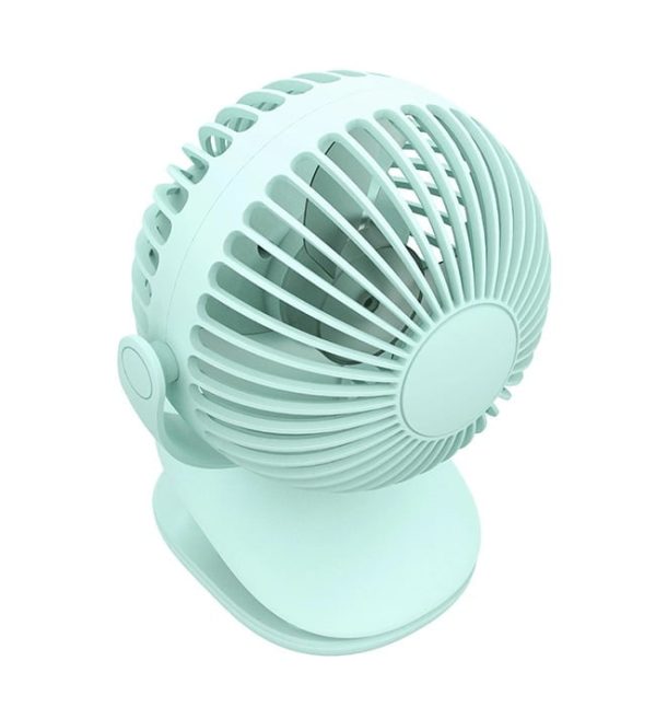 mini Clip Fan 2-in-1 360 Degree Rotation Rechargeable Fan